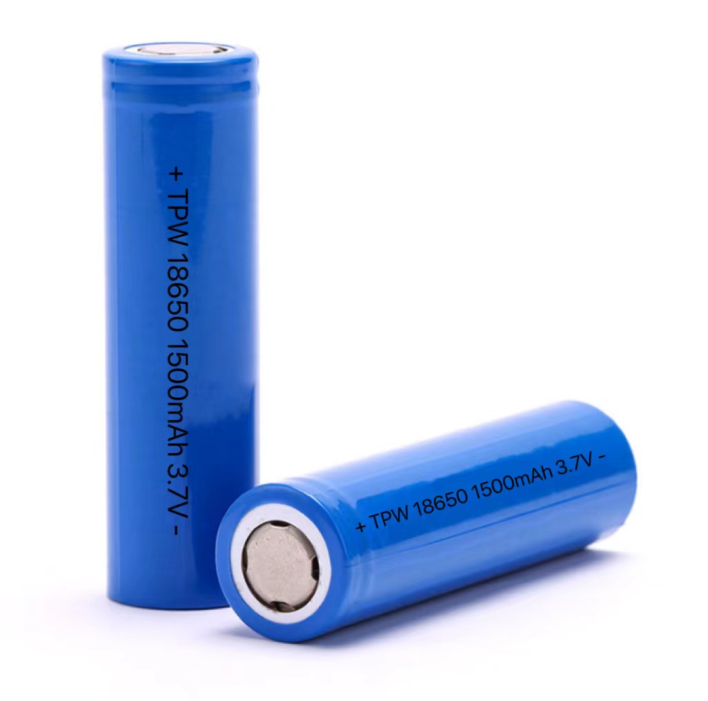 LifePo4 18650圆柱形单元3.6V1.5AH