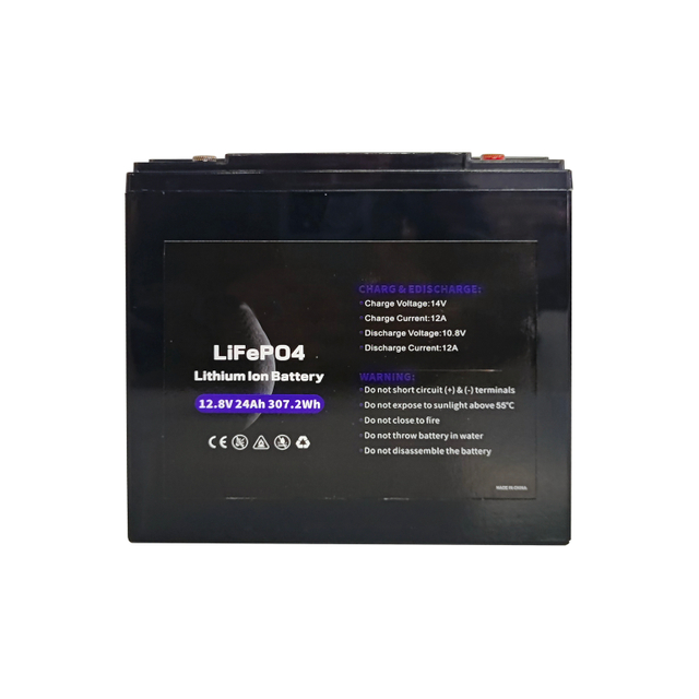 LifePo4锂离子电池12.8v24AH 307.2Wh