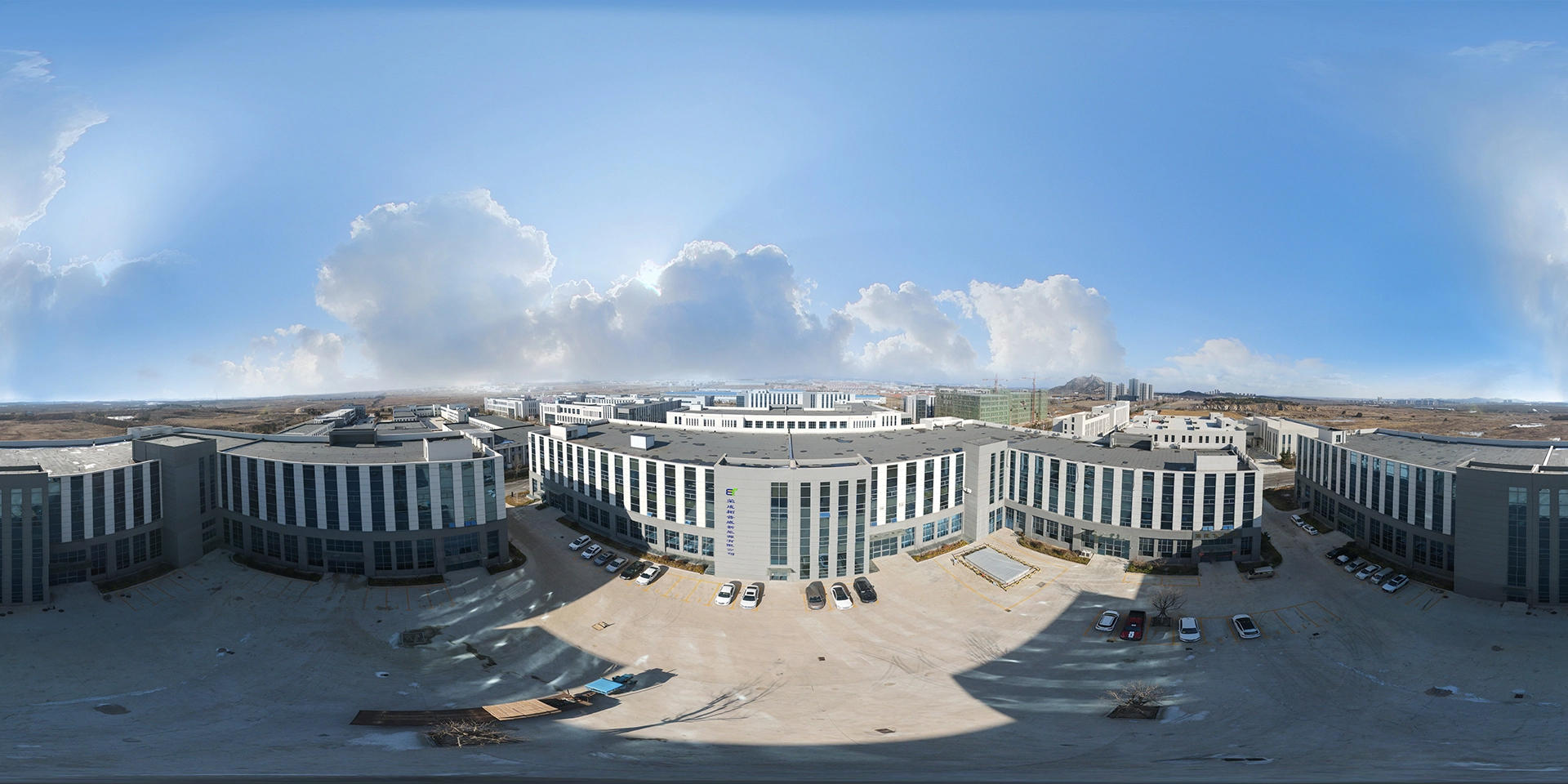 Panoramic view of HCC battery production park