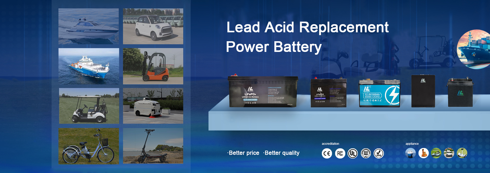 topway battery Power batteries for marine electric vehicles